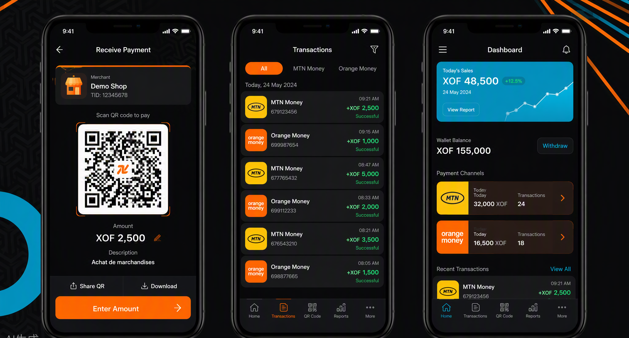 Touch — mobile money & services digitaux pour marchands