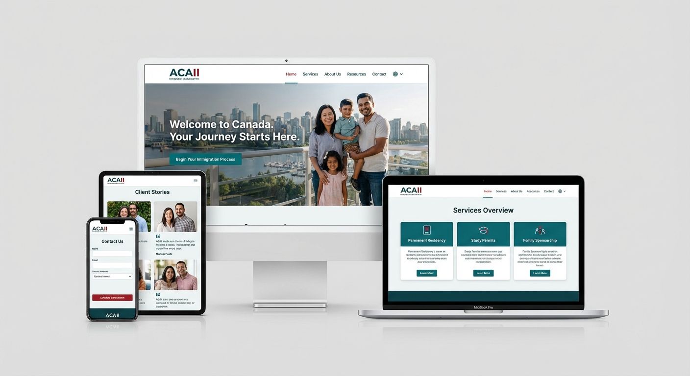 ACAII — Immigration internationale — confiance & conversion