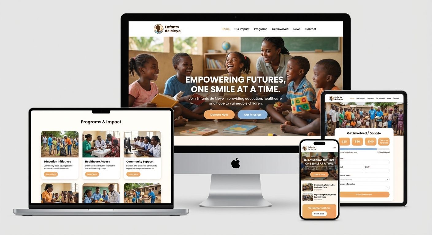 Enfants de Meyo — Parrainage d’enfants — dons en ligne
