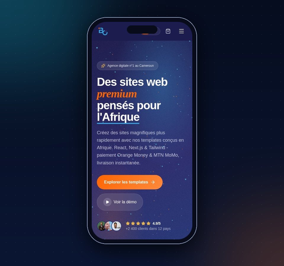 BEONWEB Templates — aperçu
